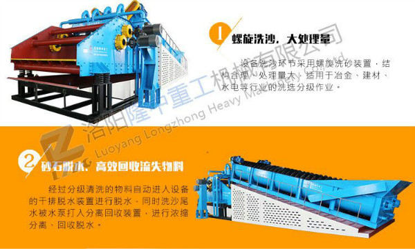 安裝洗砂機(jī)想要又快又好，來(lái)跟隆中技術(shù)員學(xué)