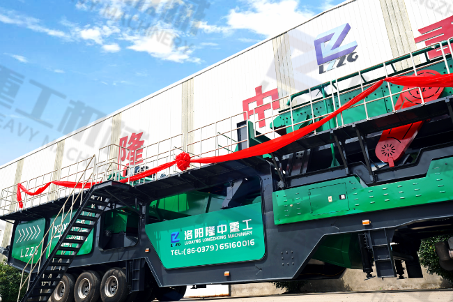 礦山行業(yè)的好幫手-移動洗砂機！